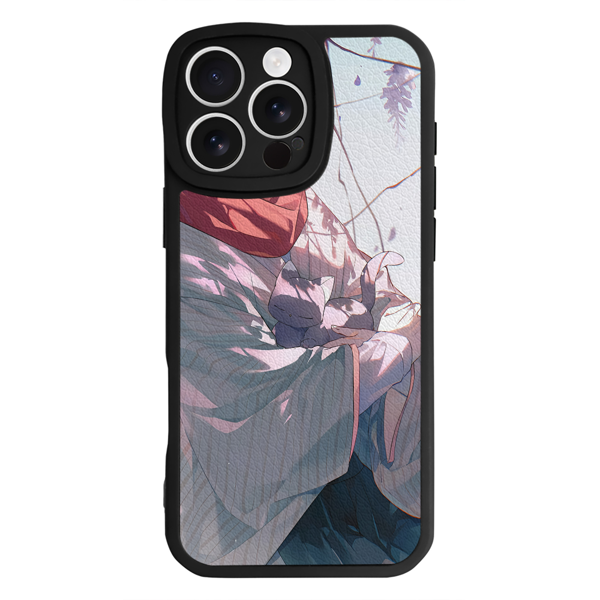 （画像用） 文豪ストレイドッグス Bungo Stray Dogs 【iPhone 16シリーズ対応】シリコンスマホケース（レザー調） 材質：シリコン